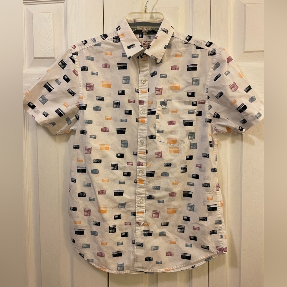 Vintage Penguin Boombox radio shirt